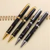 High-end rotary metal ballpoint pens can be customized with logos details Picture